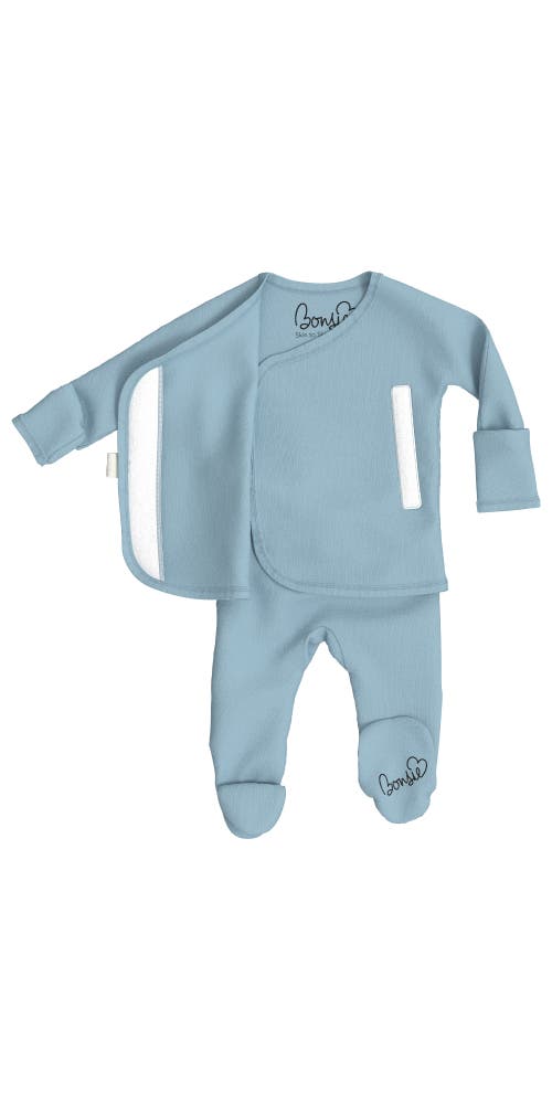 Bonsie Baby Skin To Skin Girl Or Boy, Footie In Ripple