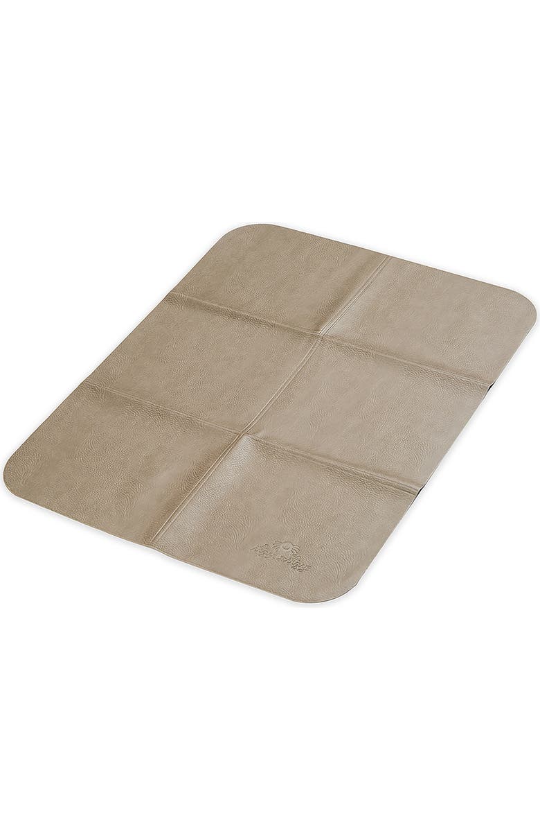 Itzy Ritzy Mini Leopard Faux Leather Diaper Backpack, Alternate, color,