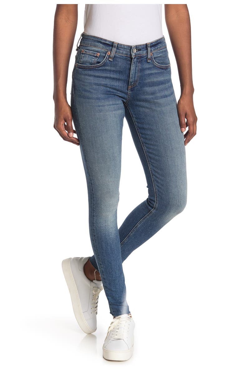 rag & bone Cate Mid Rise Skinny Jeans, Main, color,