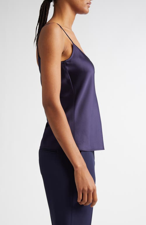 Michael Kors Collection Scoop Neck Camisole In Maritime