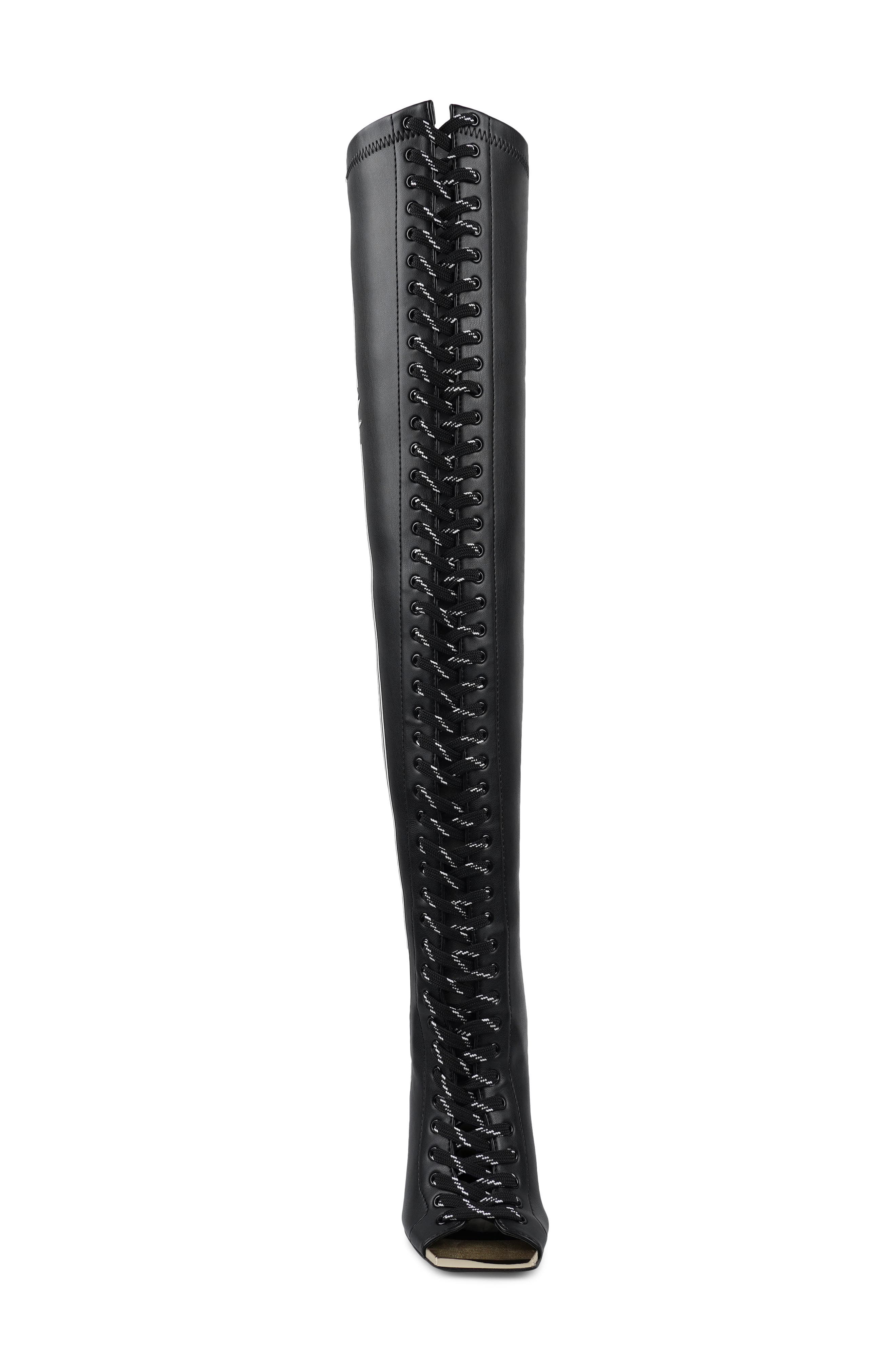 ZIGI Champ Over the Knee Boot, Alternate, color, Black