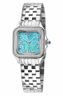 GV2 Milan Diamond Dial Bracelet Watch, 27.5mm - 0.04ct.