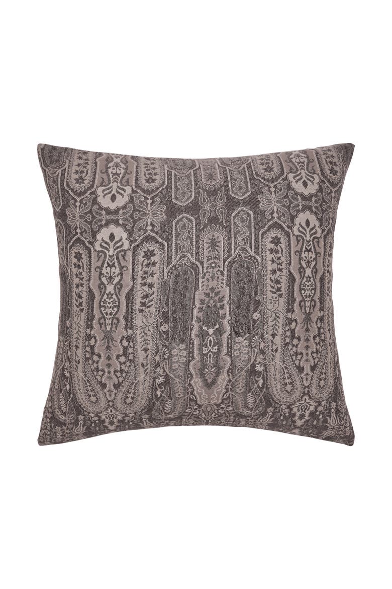 26" x 26" Nerina Fig Decorative Bedding Premium Cotton Square Euro Sham, Main, color, Purple