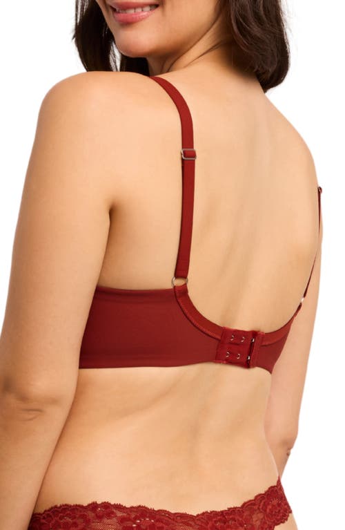 Montelle Intimates Spacer Underwire Bra In Red