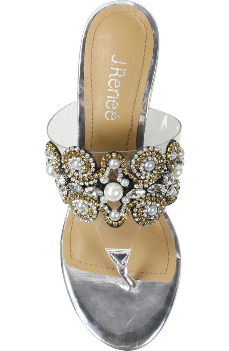J. Reneé J.Reneé Darshana Embellished Wedge Slide Sandal, Alternate, color,