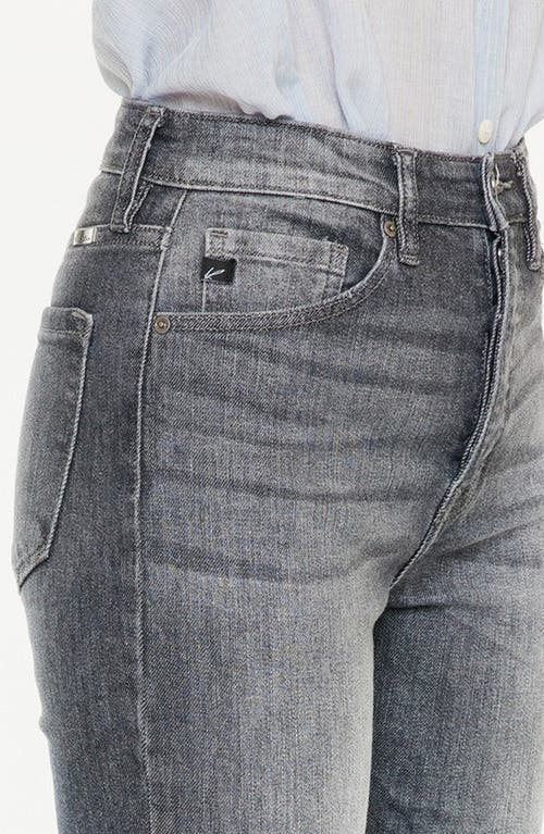 Kancan Taryn High Rise Cigarette Leg Jeans In Gray