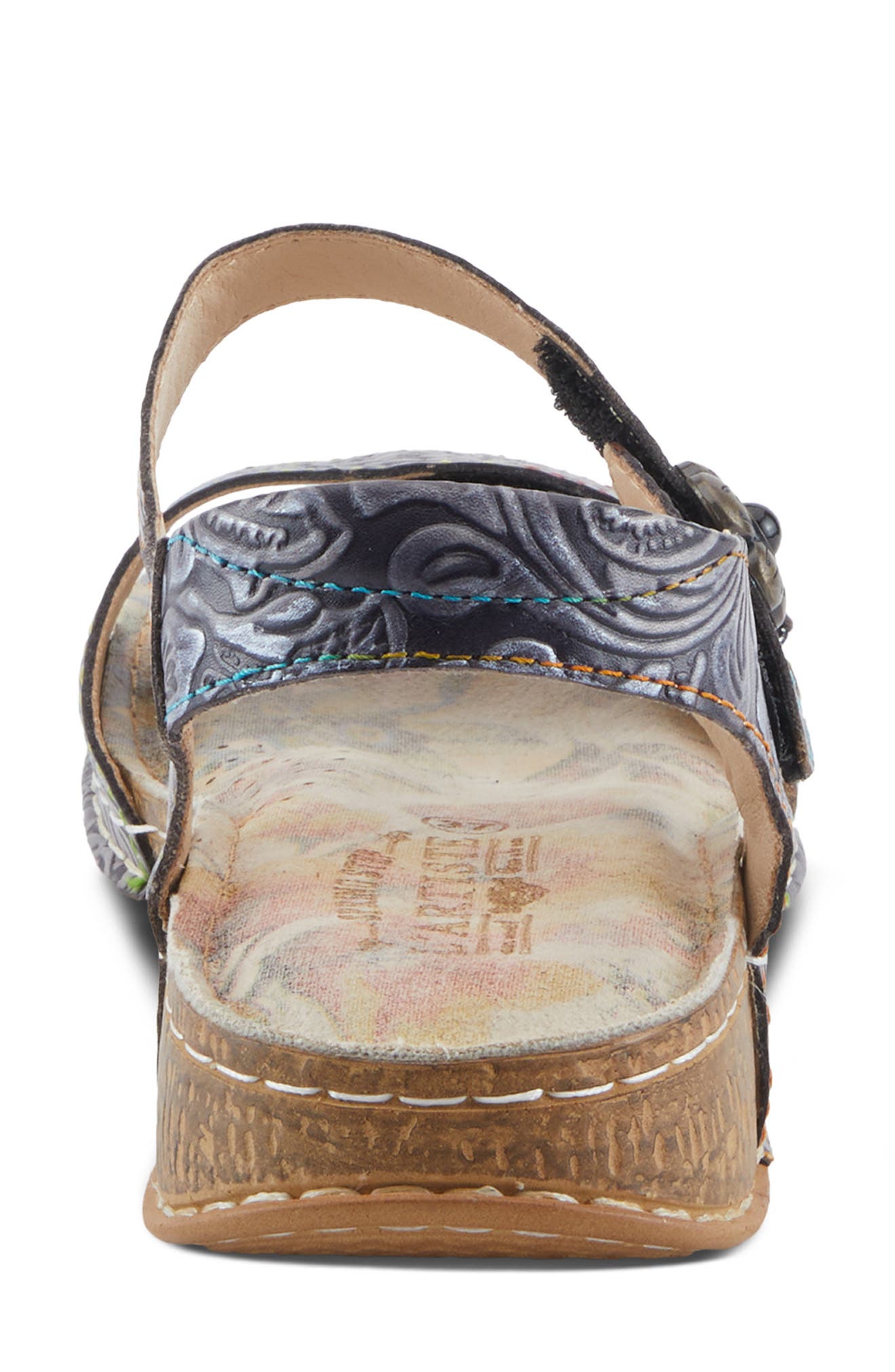 L'Artiste by Spring Step Popular Sandal, Alternate, color, Black Multi