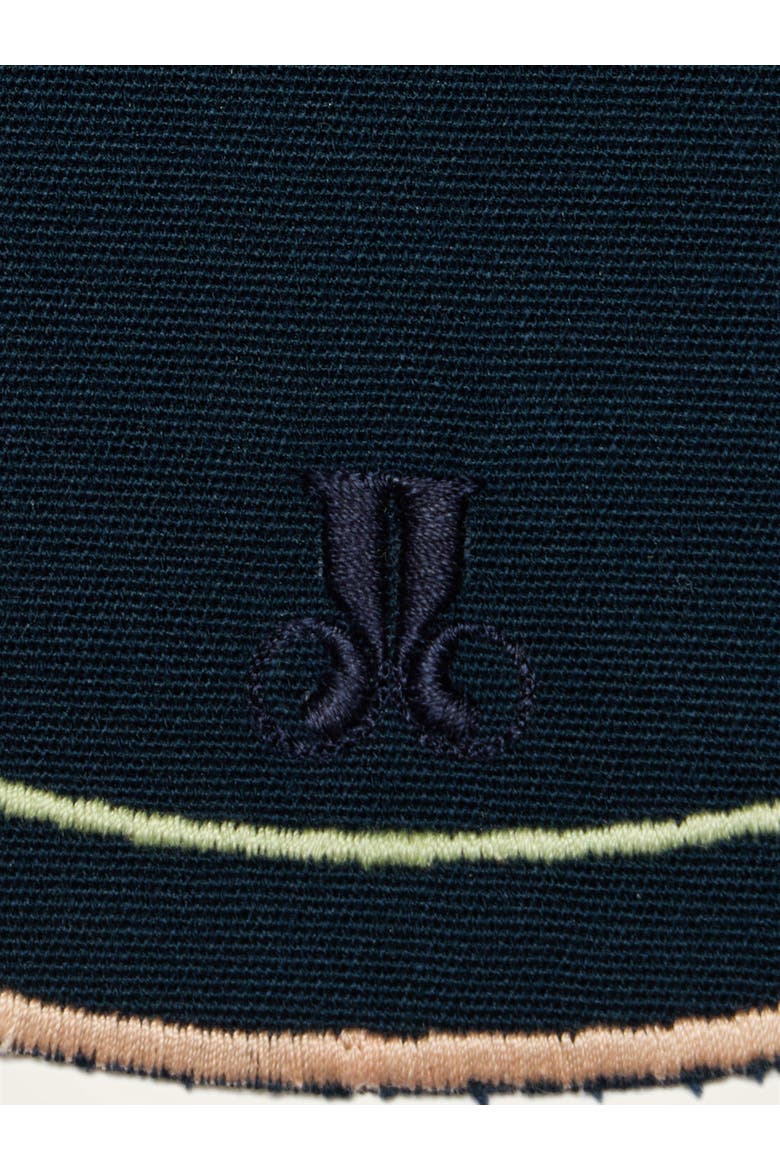 Medallion Placemats Set Of 2, Alternate, color, Solid Navy