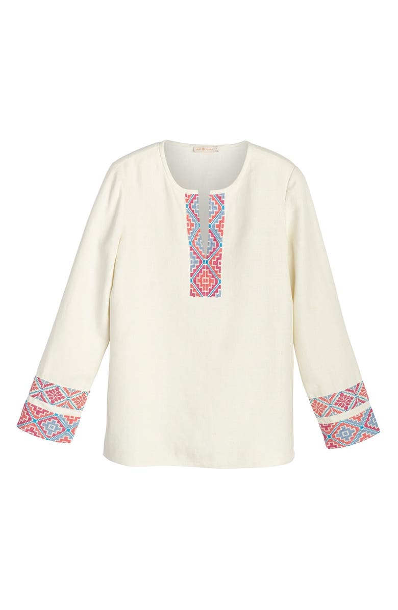 Tory Burch Piece & Co. and Tory Burch 'McKenna' Tunic, Alternate, color, 