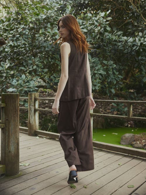 Eddy Alexa Top In Brown