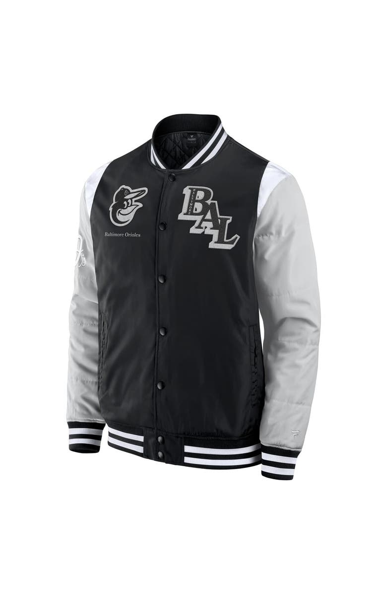 FANATICS Men's Fanatics  Black Baltimore Orioles Elements Elite Full-Snap Jacket, Alternate, color, Black