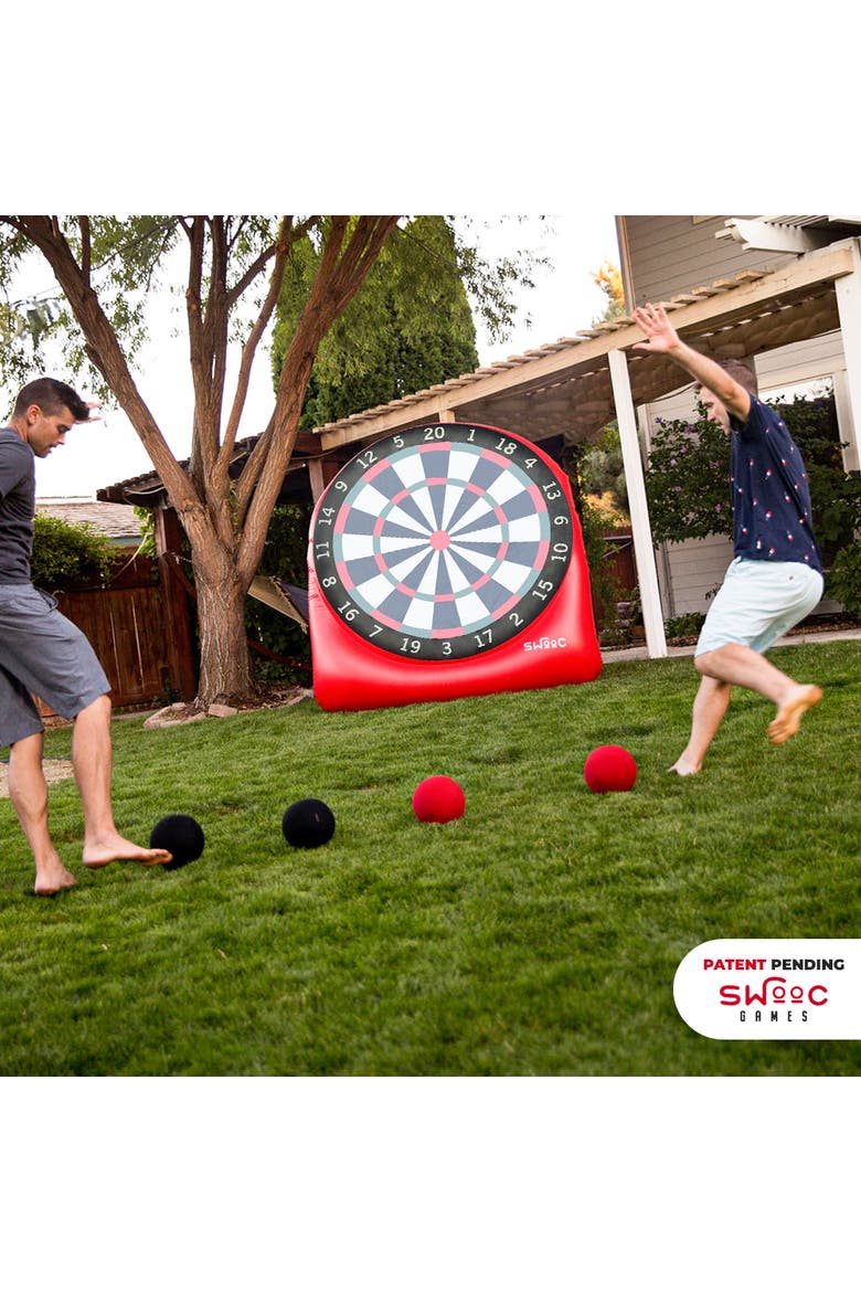 Giant Kick Darts Game, Alternate, color, Red