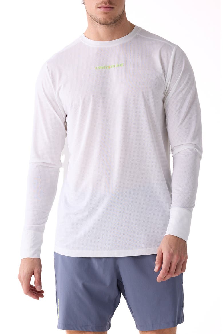 AirLite Men's Long Sleeve, Main, color, White