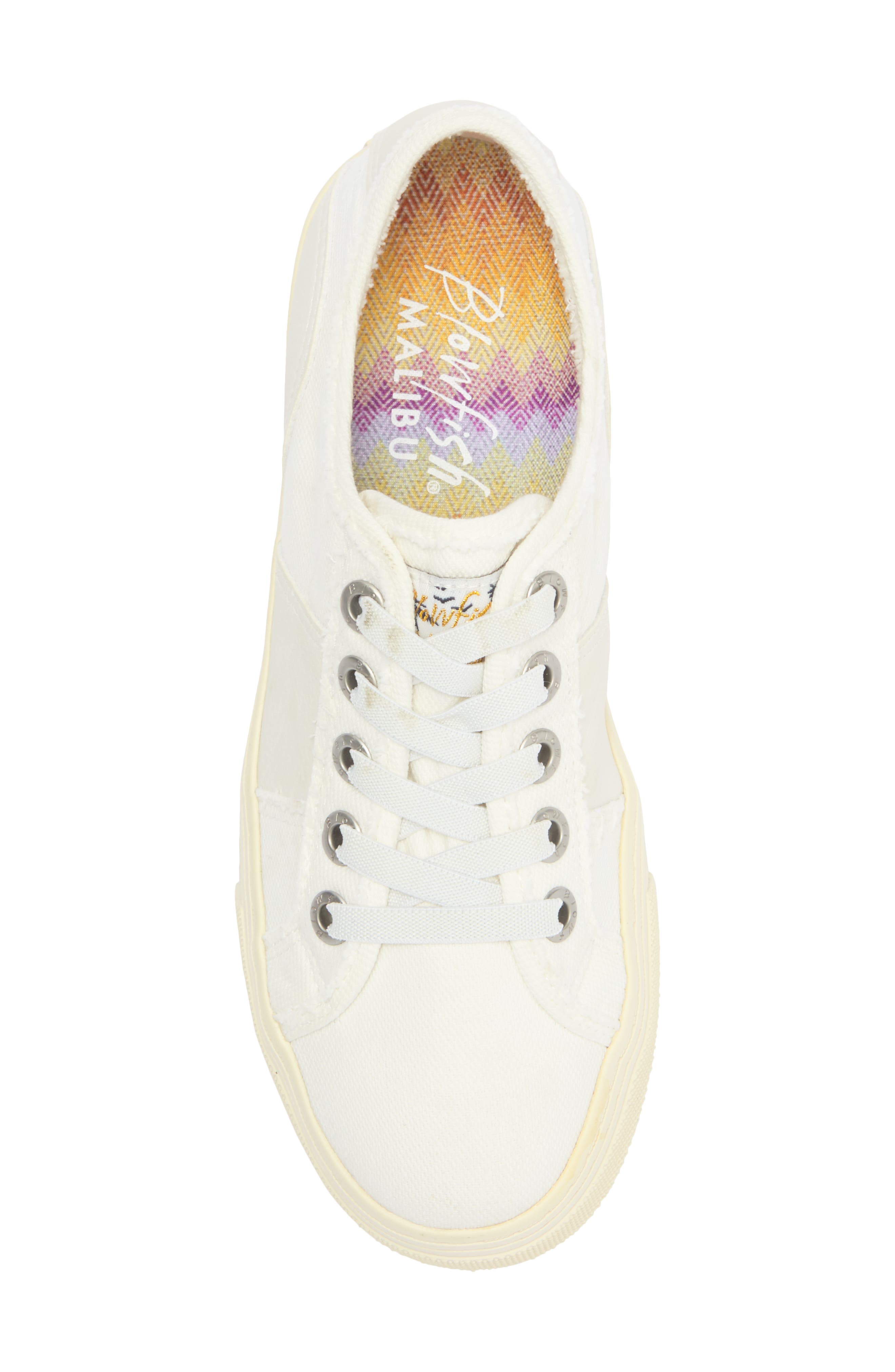 Blowfish Malibu Super Smile Slip-On Sneaker, Alternate, color, White Canvas