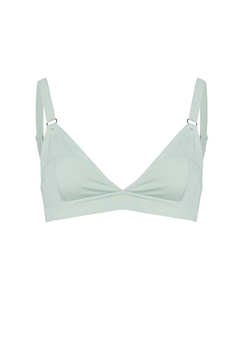 Free Heaven Basic Bra, Alternate, color, light green surf spray