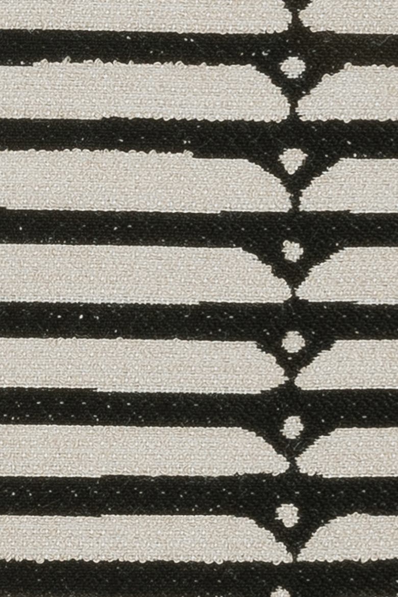 Sincerity Indoor & Outdoor Woven Accent Pillow, Alternate, color, Ebony