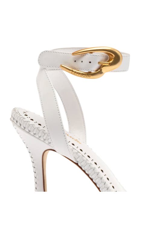 Larroude Larroudé Verona Sandal In White