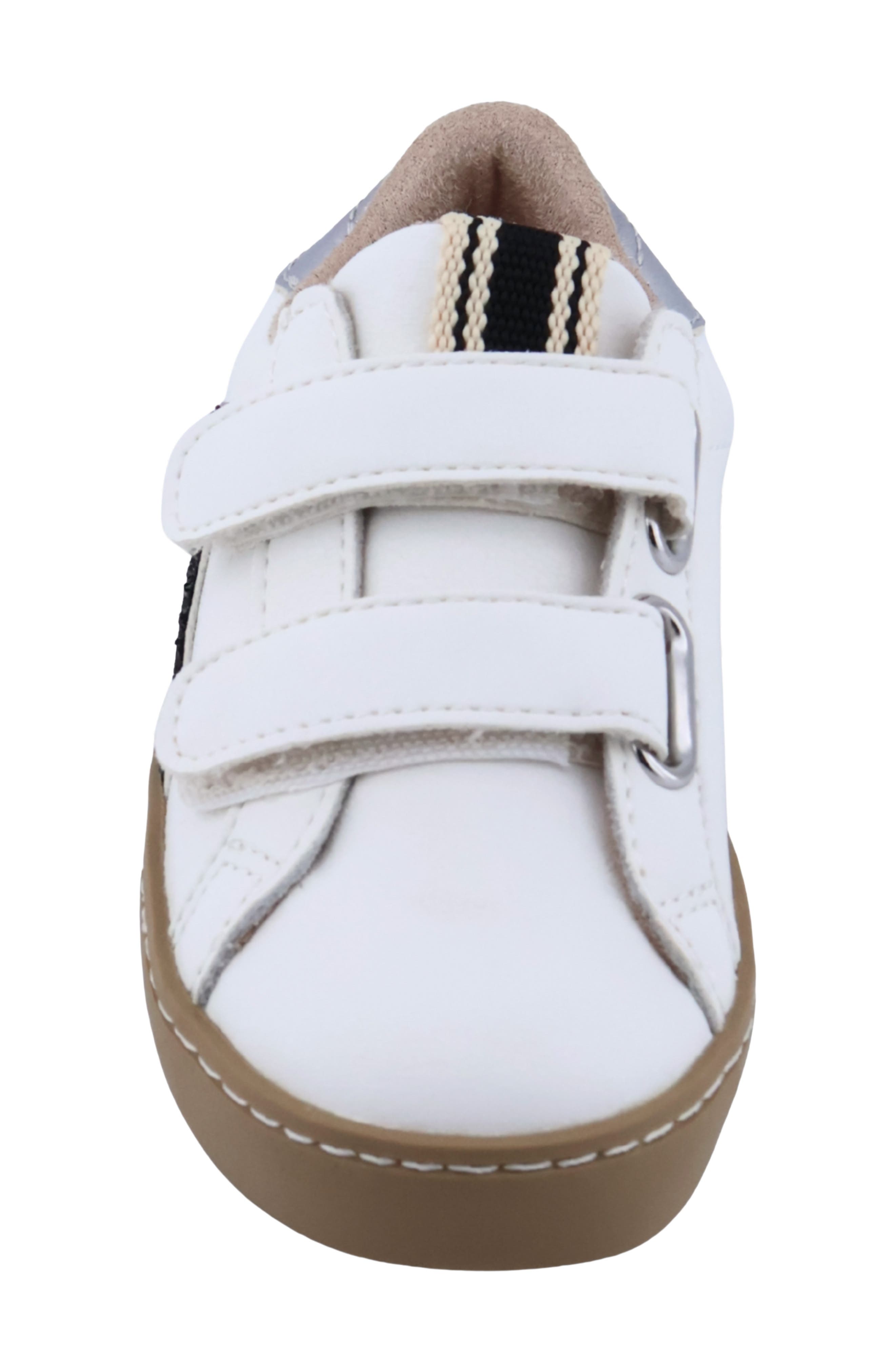 Kids' Renata Mini Sneaker, Alternate, color, BLACK SILVER GLITTER