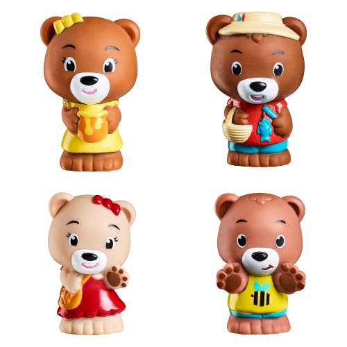 Timber Tots Browny Family 4 Bear Figurines, 1.752", Nature Playset in Multicolored  product