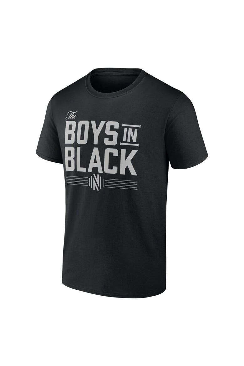 Men's Fanatics Branded Black Nashville SC Johnny Cash The Boys in Black T-Shirt, Alternate, color, Black