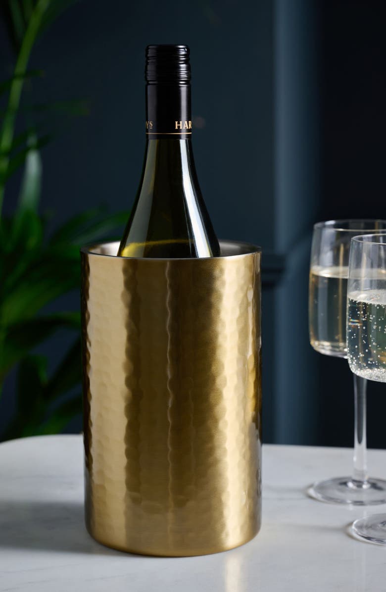 NEXT Hammered Metal Wine Cooler, Alternate, color,