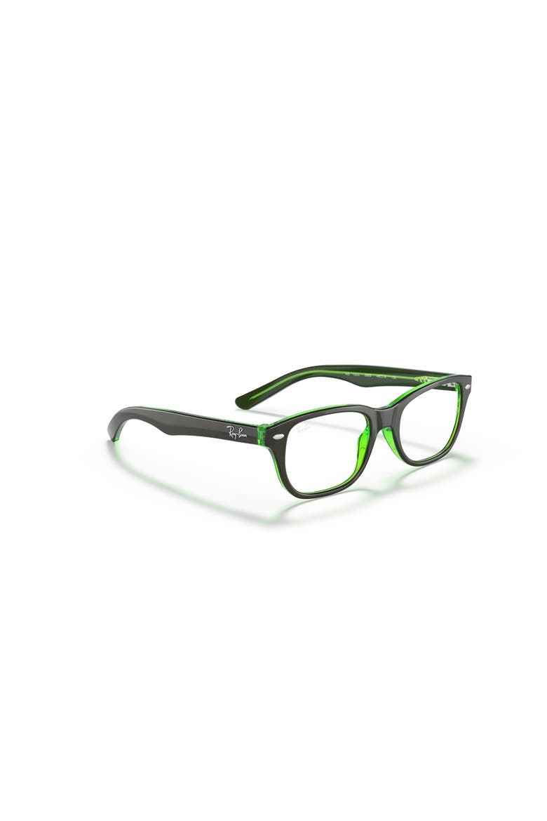 46mm Square optical glasses, Alternate, color, Brown