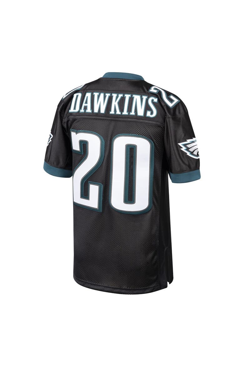 Men's Mitchell & Ness Brian Dawkins Black Philadelphia Eagles 2003 Authentic Throwback Retired Player Jersey, Alternate, color, Black