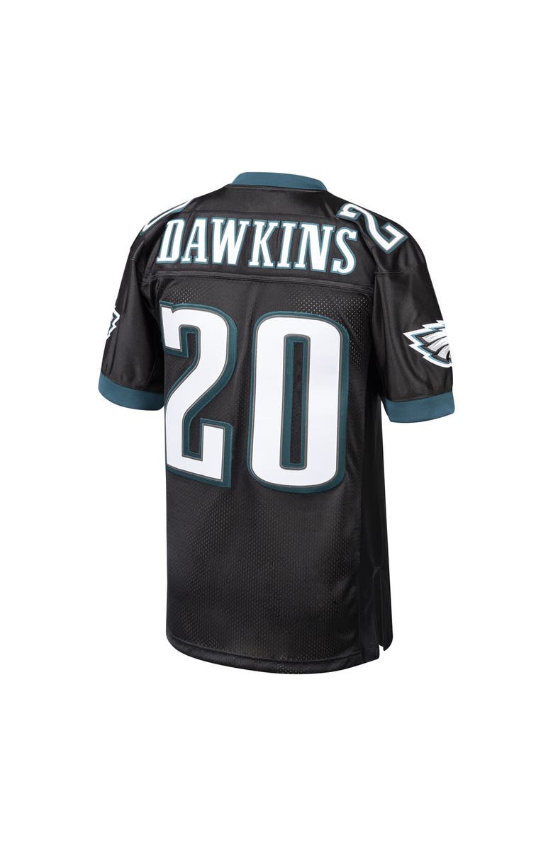 Mitchell & Ness Men's Mitchell & Ness Brian Dawkins Black Philadelphia Eagles 2003 Authentic Throwback Retired Player Jersey, Alternate, color, Black