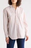 Frank & Eileen Striped Relaxed Fit Cotton Button-Up Shirt