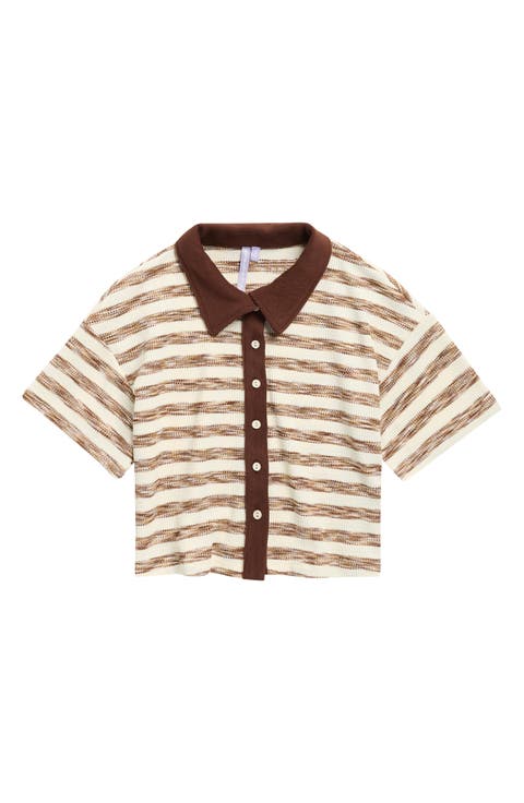Kids' Striped Knit Shirt