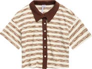 Good Luck Girl Kids' Striped Knit Shirt