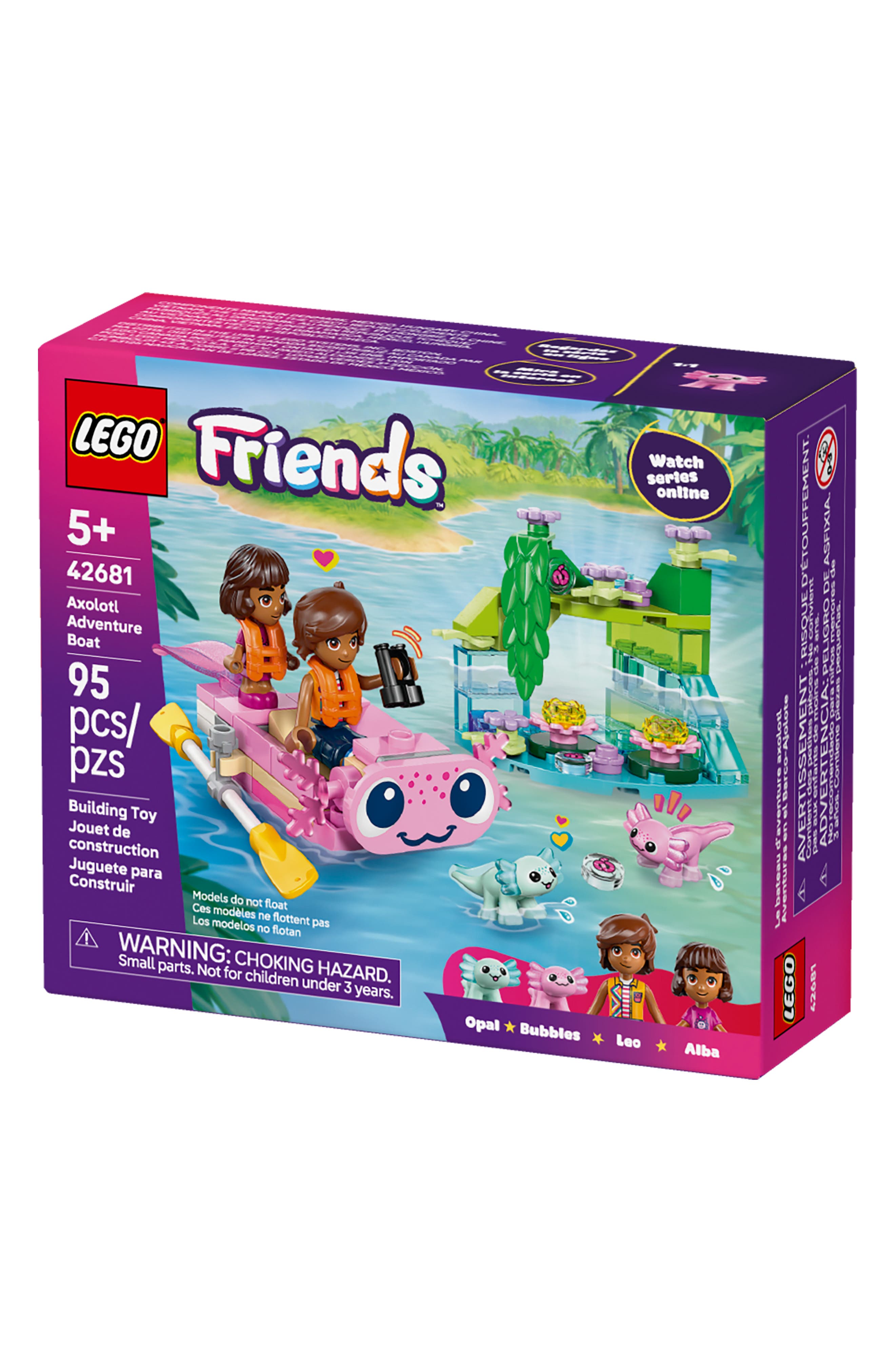 LEGO Friends Axolotl Adventure Boat 42681 | Nordstromrack