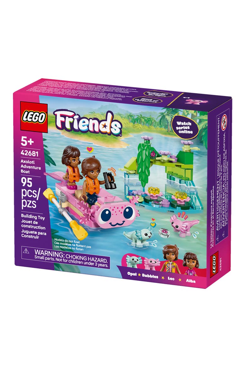 Friends Axolotl Adventure Boat 42681, Alternate, color, MULTI