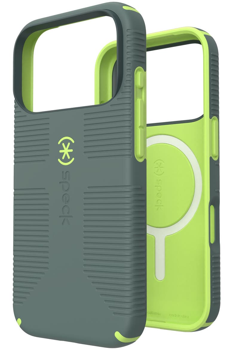 Candyshell Grip MagSafe Case, Main, color, GREEN