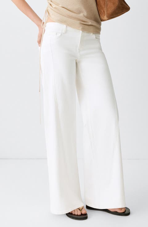 Low Waist Wide Leg Jeans