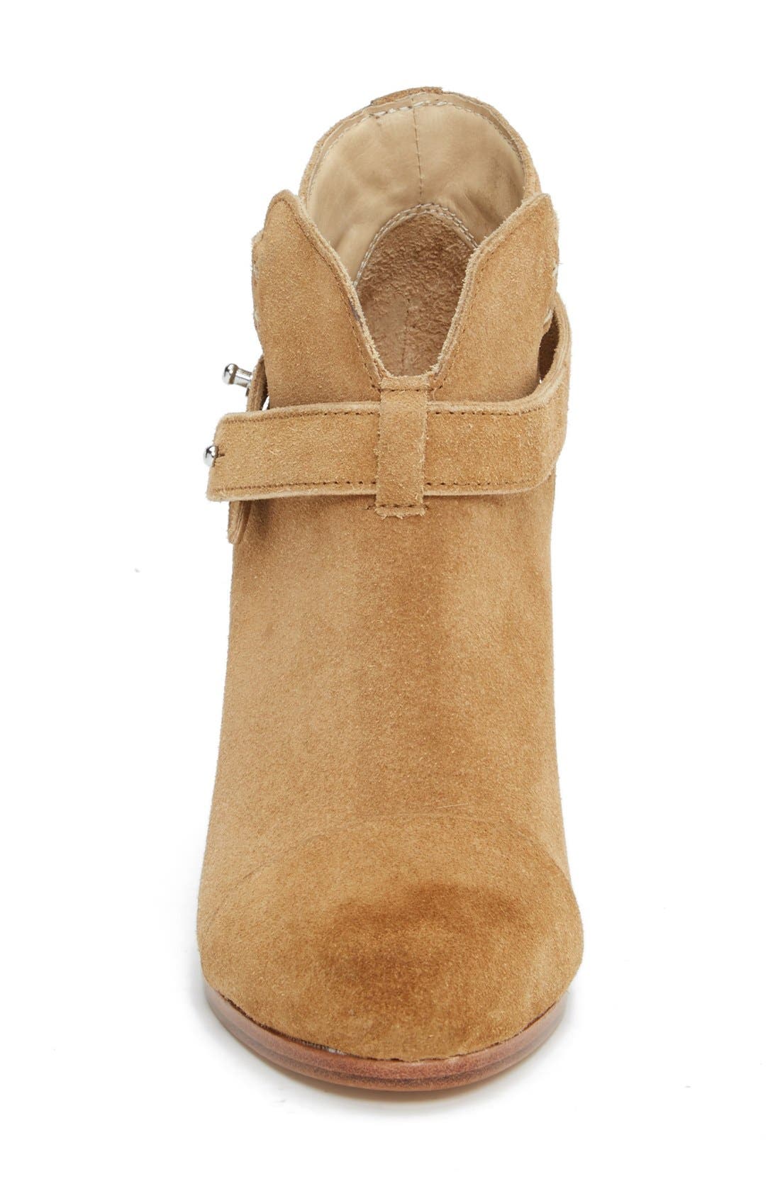 'Harrow' Suede Bootie, Alternate, color, HAZEL