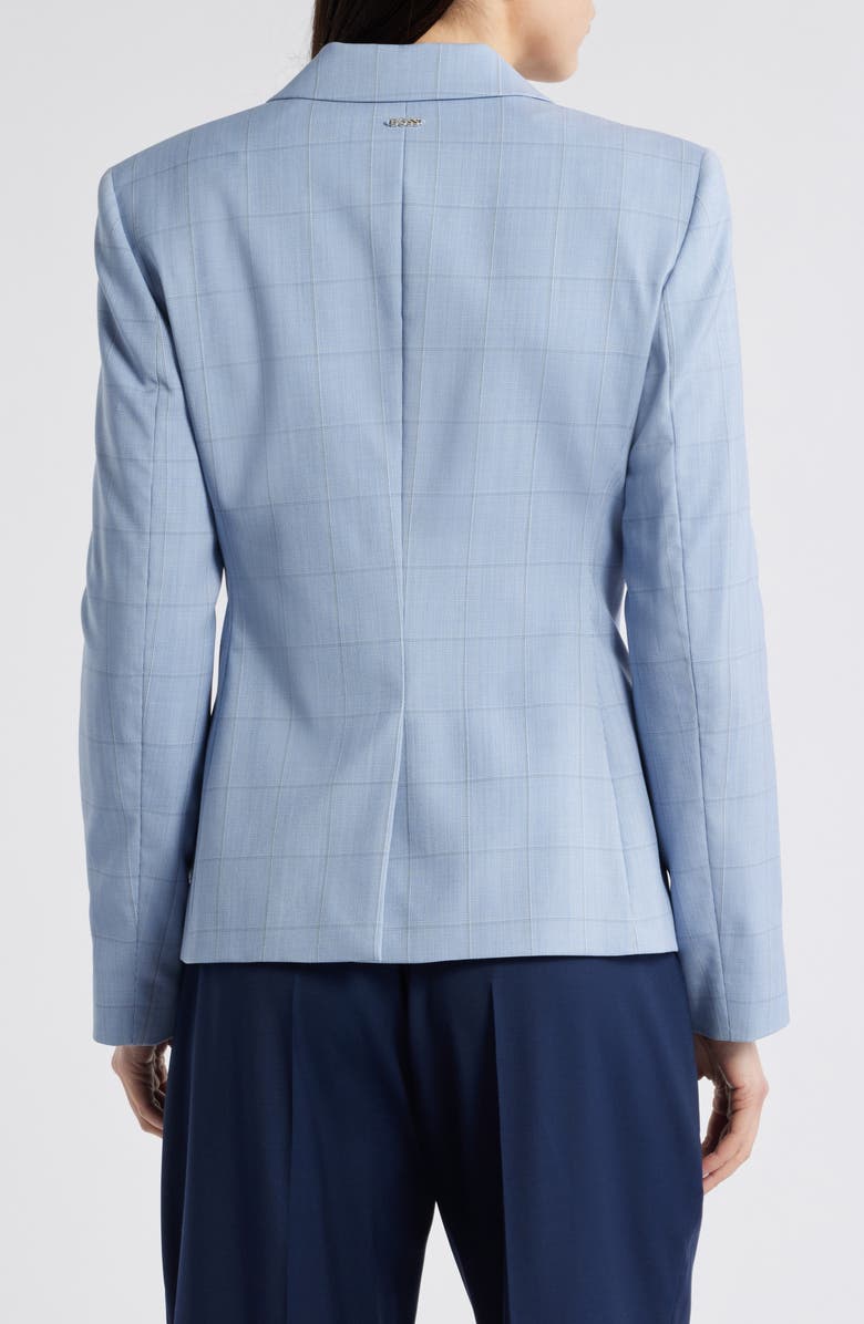 BOSS Jia Windopane Plaid Jacket, Alternate, color,