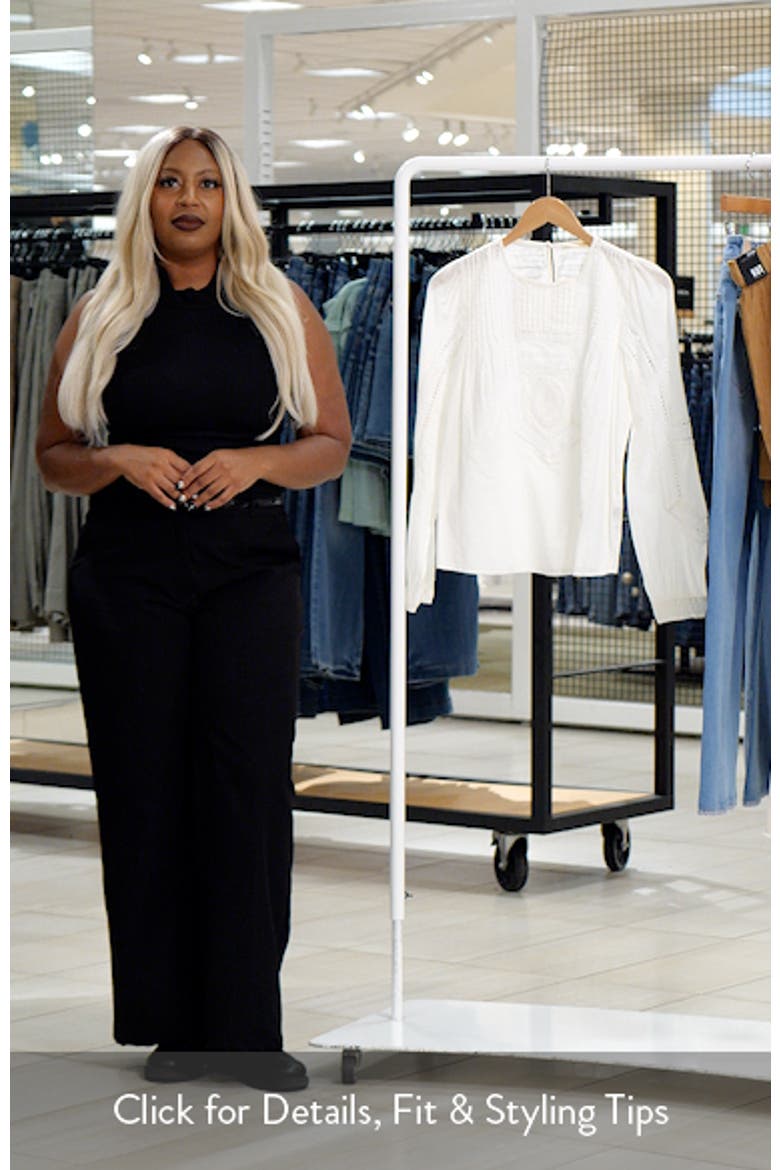Marlowe Long Sleeve Cotton Top video