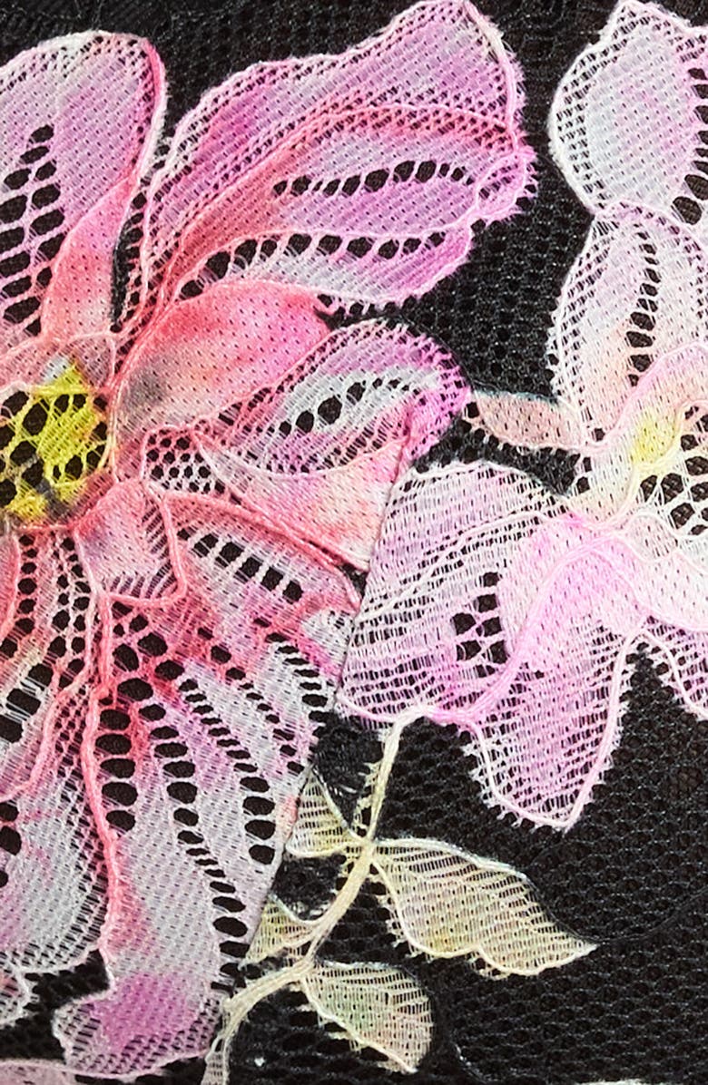 KILO BRAVA Lace Bralette, Alternate, color, Printed Primrose