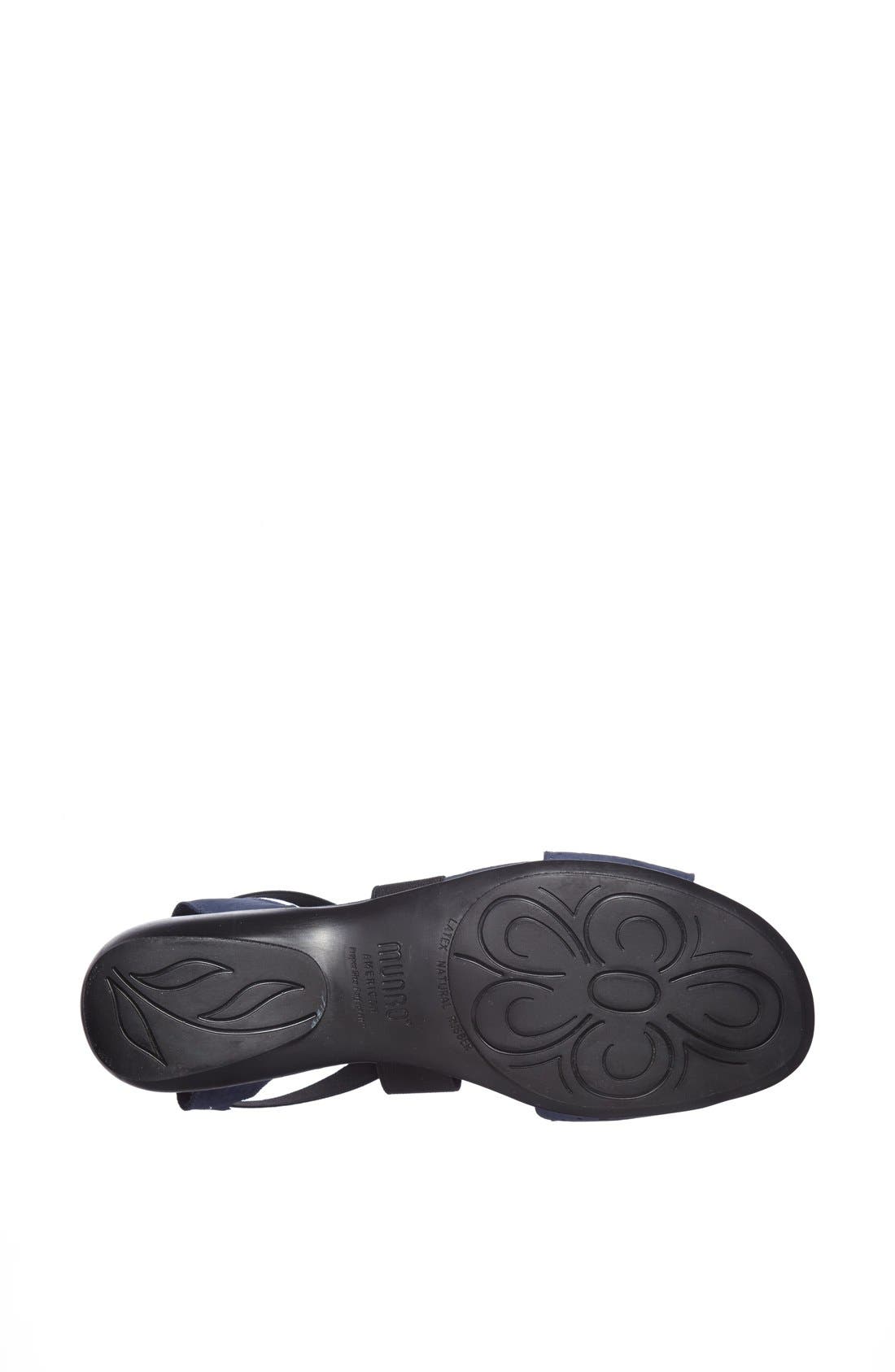 'Lacy' Sandal, Alternate, color, INDIGO