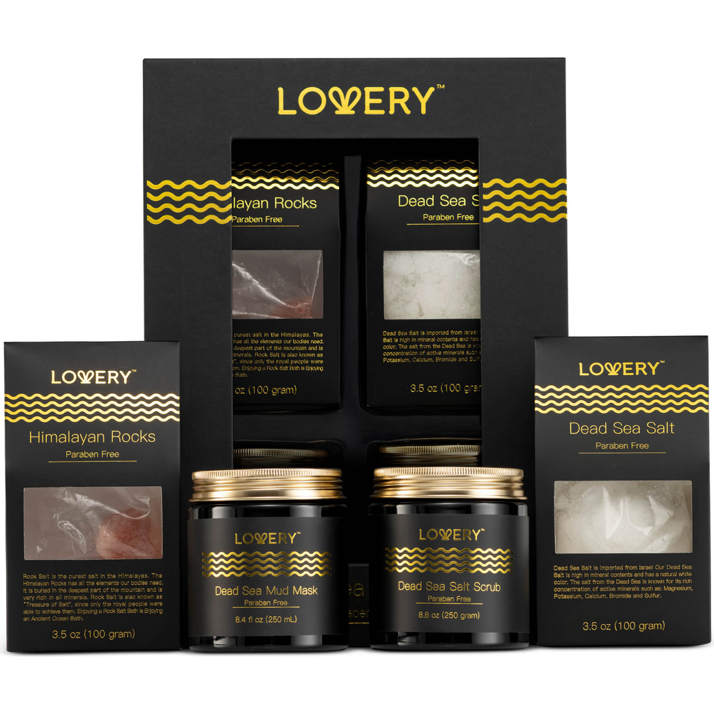 Lovery Dead Sea Minerals Spa Gift Box Set In Multi