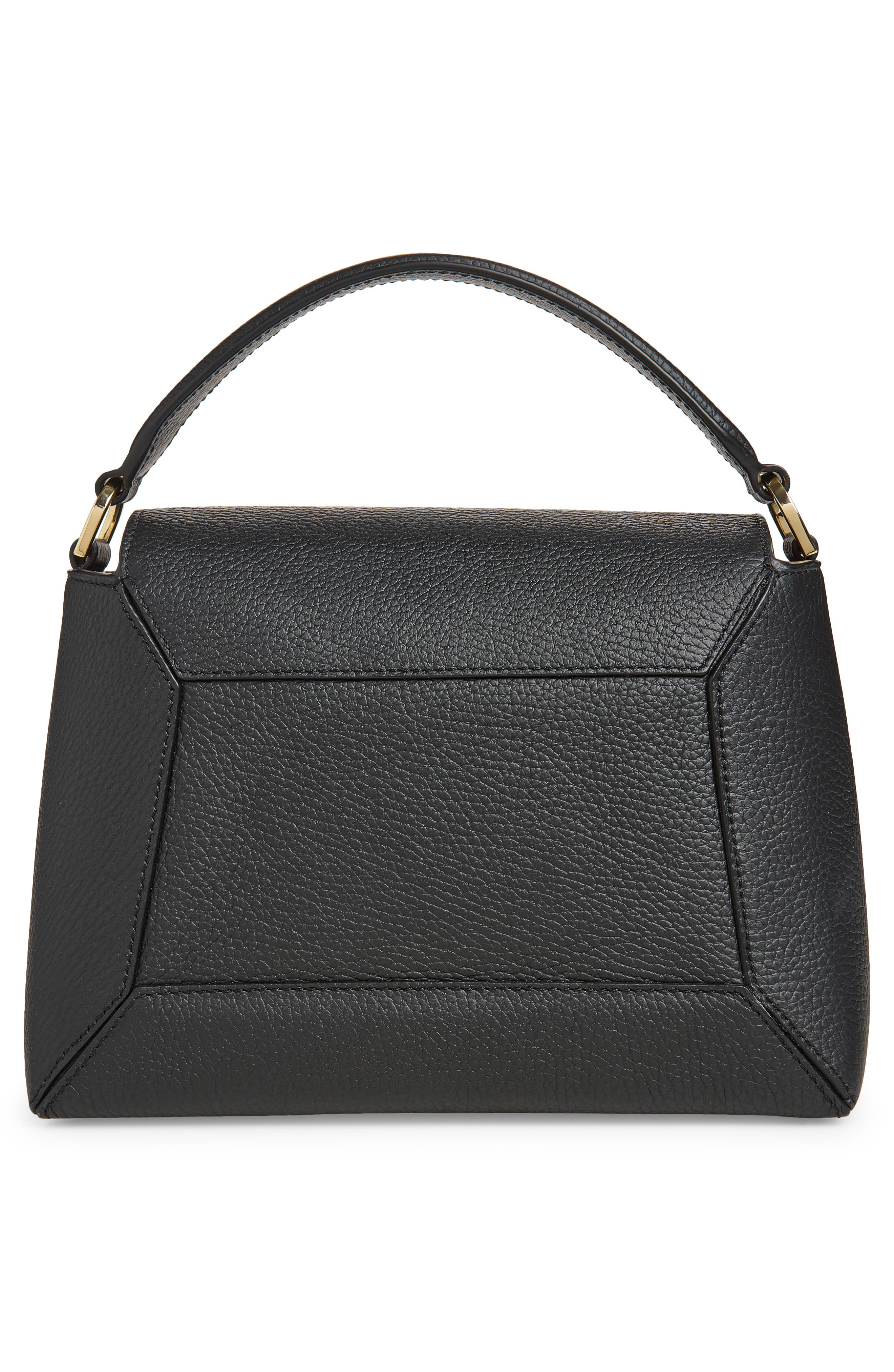 Strathberry Mosaic Leather Top Handle Bag, Alternate, color, 