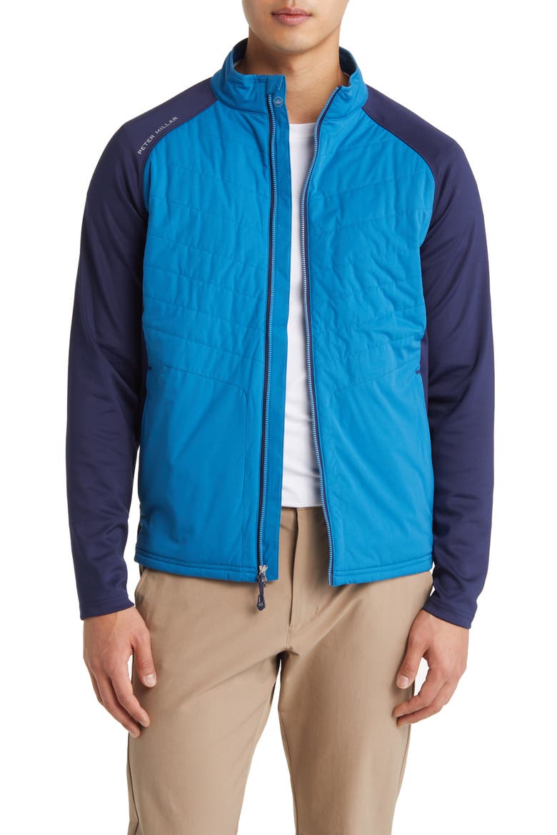 Merge Elite Hybrid Wind Resistant Jacket, Main, color, JEWEL BLUE