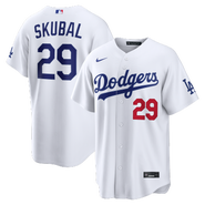 Nike Men's Nike Tarik Skubal White Los Angeles Dodgers Home Stadium Jersey