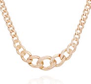 GUESS Graduated Curb Chain Necklace