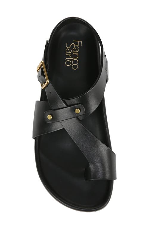 Franco Sarto Blair Ankle Strap Platform Sandal In Black