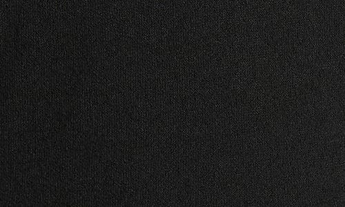 Vince Crewneck Stretch Sweater In Black