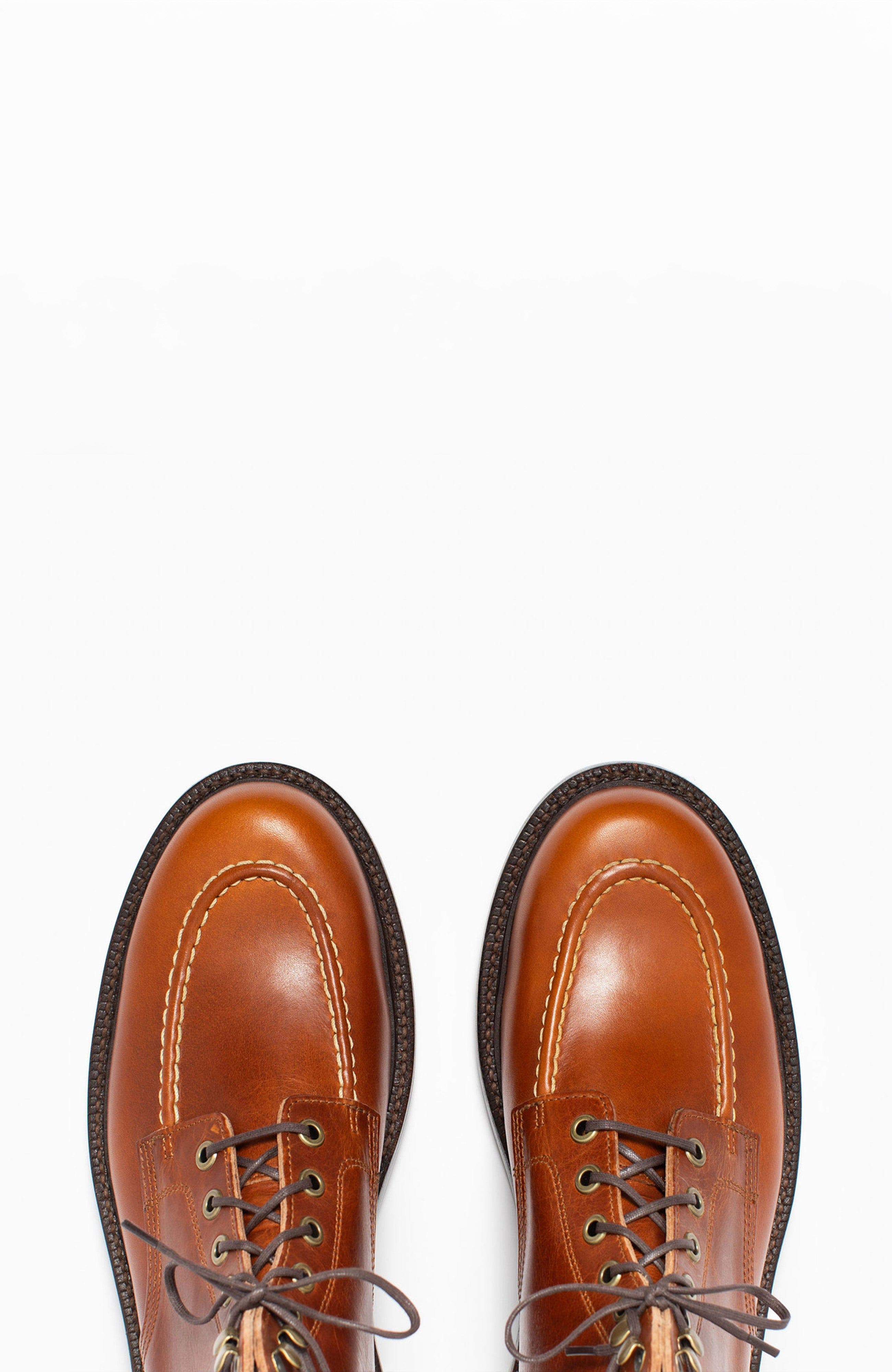 Brass Boot, Alternate, color, Tan Brooklyn Calf