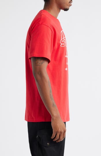 Stereo Cotton Graphic T-Shirt