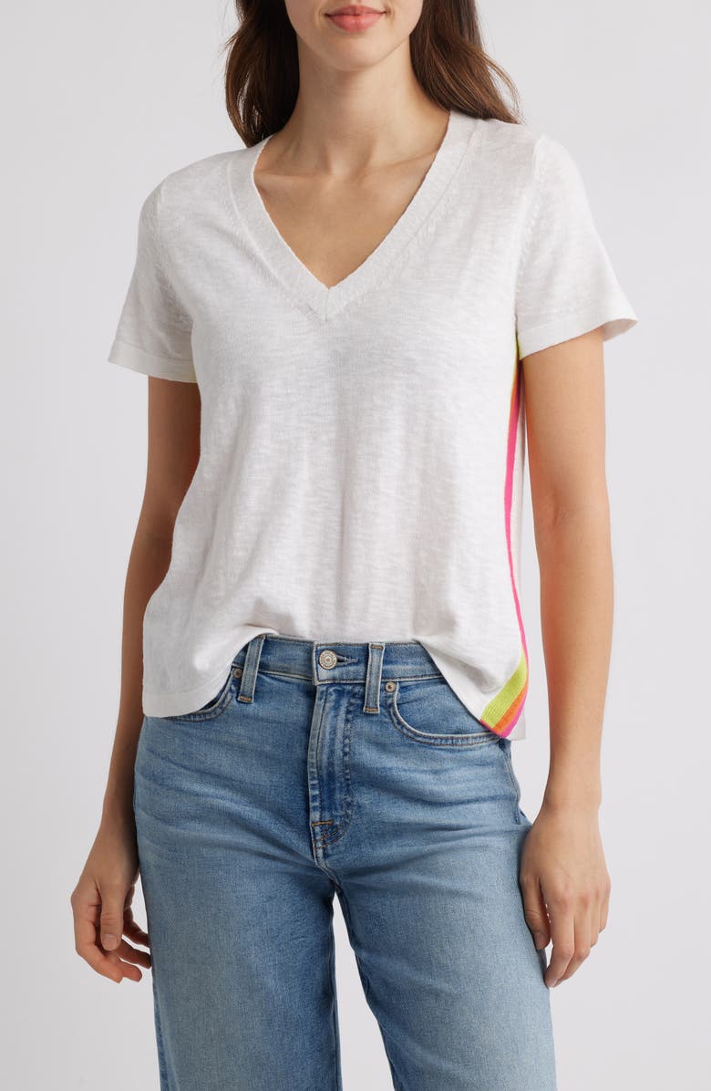 Hatley V-Neck T-Shirt, Main, color, 